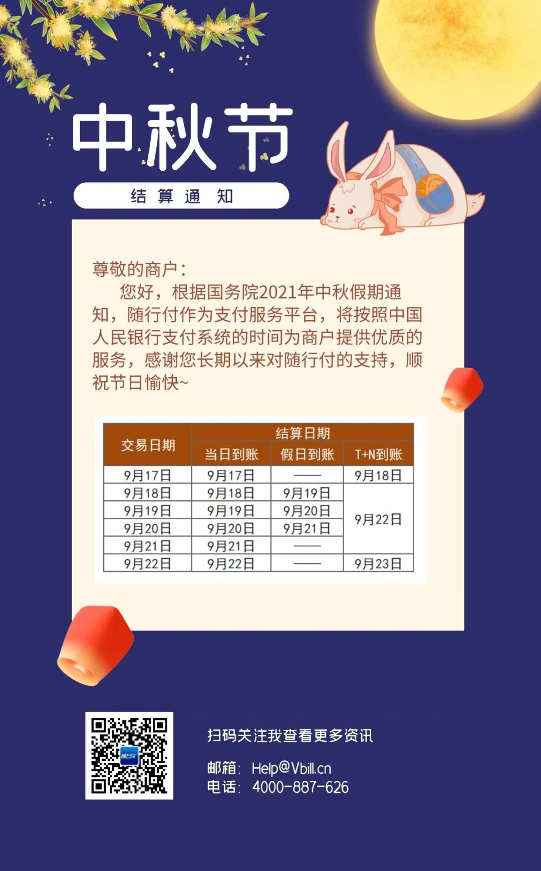 银行如何办理刷卡机_随行付中秋节结算通知