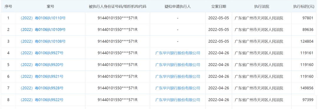 这家POS机支付机构1个月内超10次成被执行人(图2)